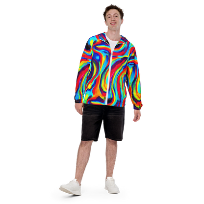 Men's Windbreaker - Stael Swirls