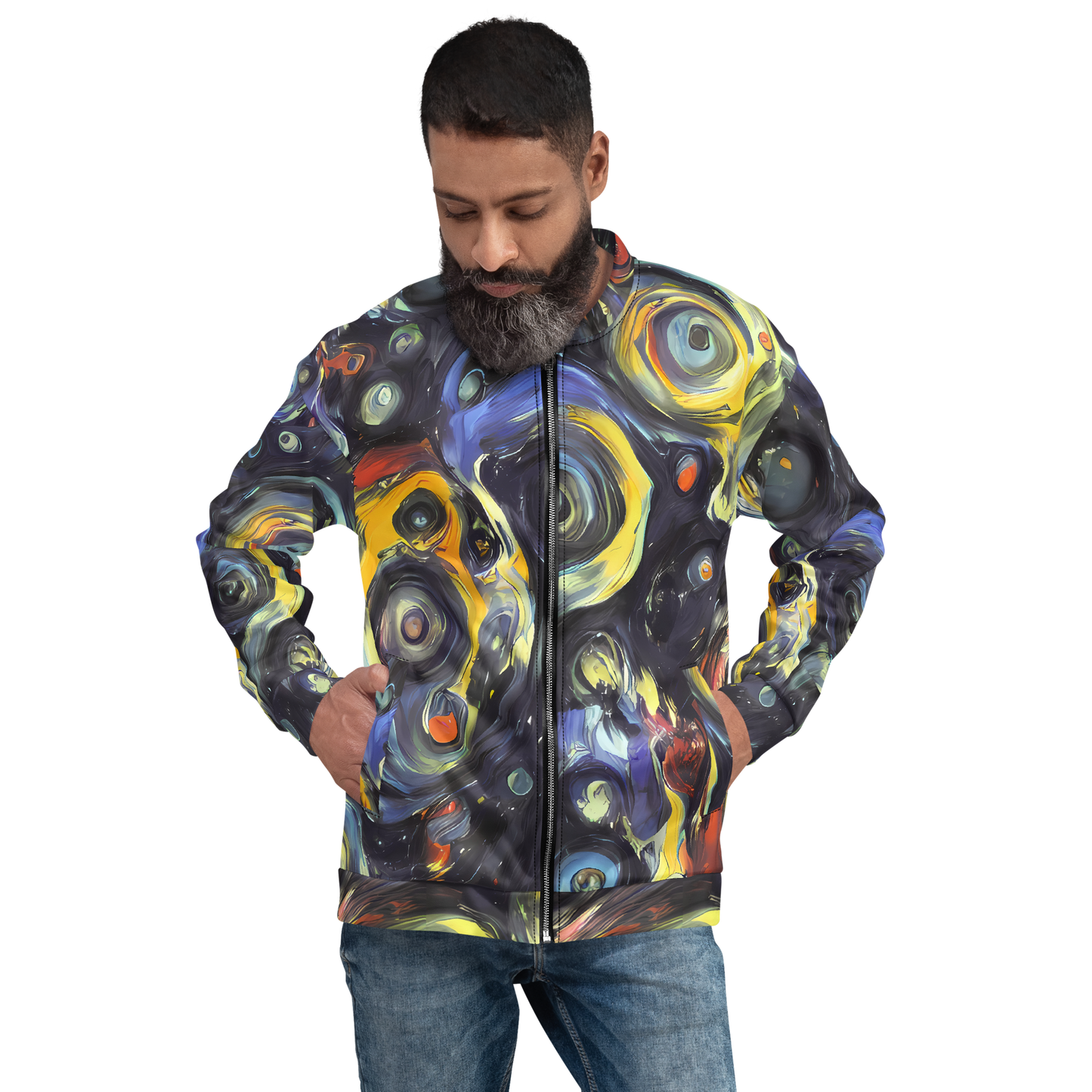 Bomber Jacket - Corinthian Swirl