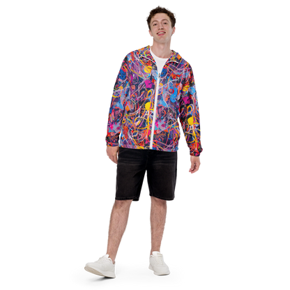 Men's Windbreaker - Vibrant Fusion