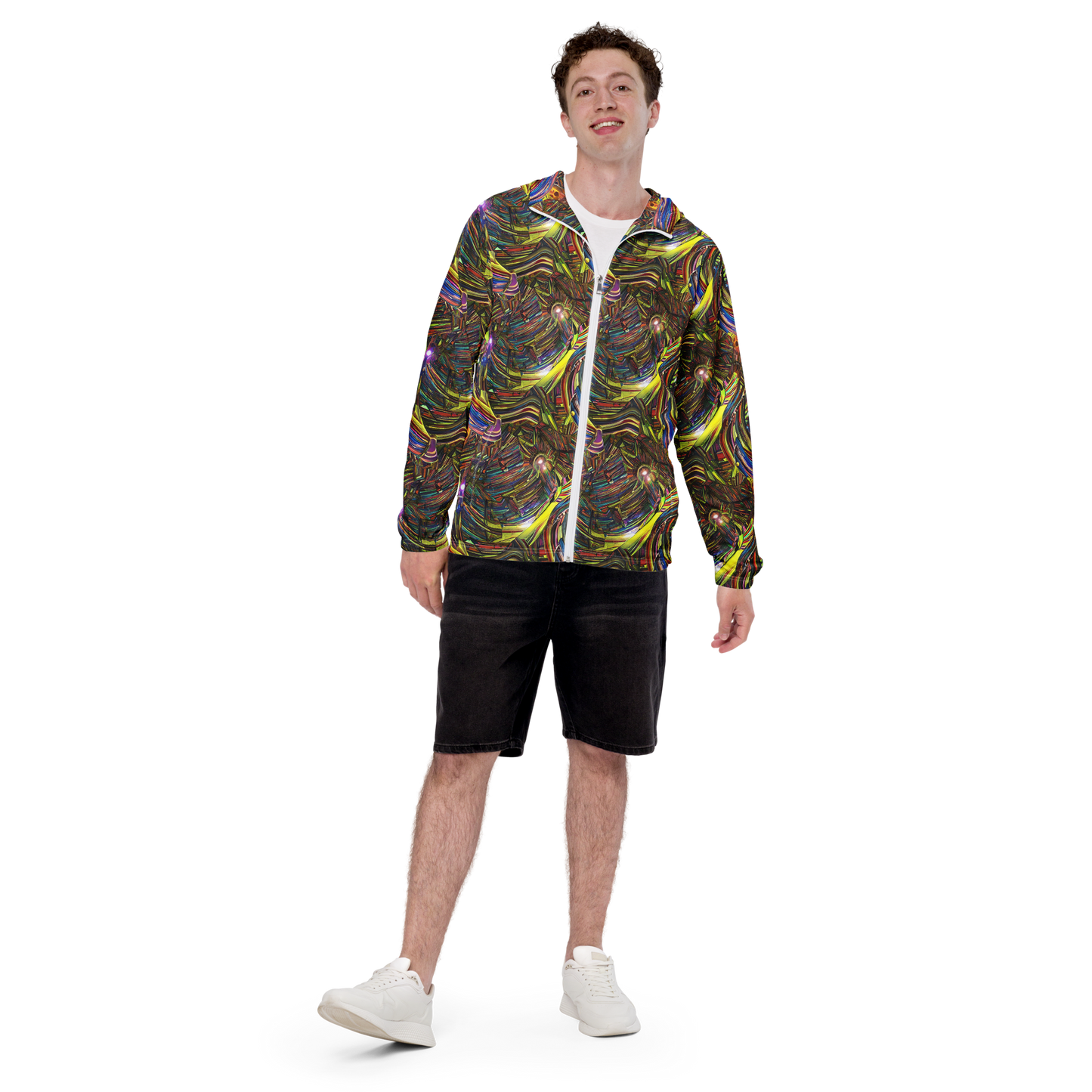 Men's Windbreaker - Quantum Palette