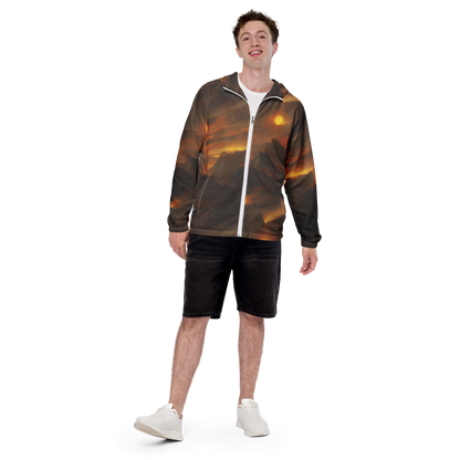 Men's Windbreaker - Sunset Shores