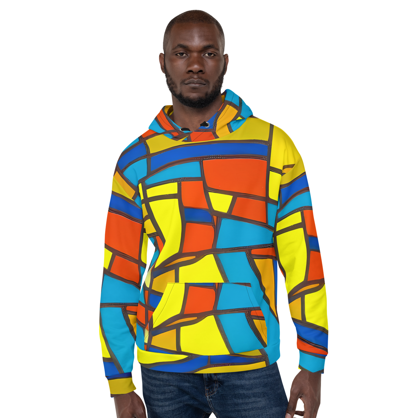 Hoodie - Mondrian Mesh