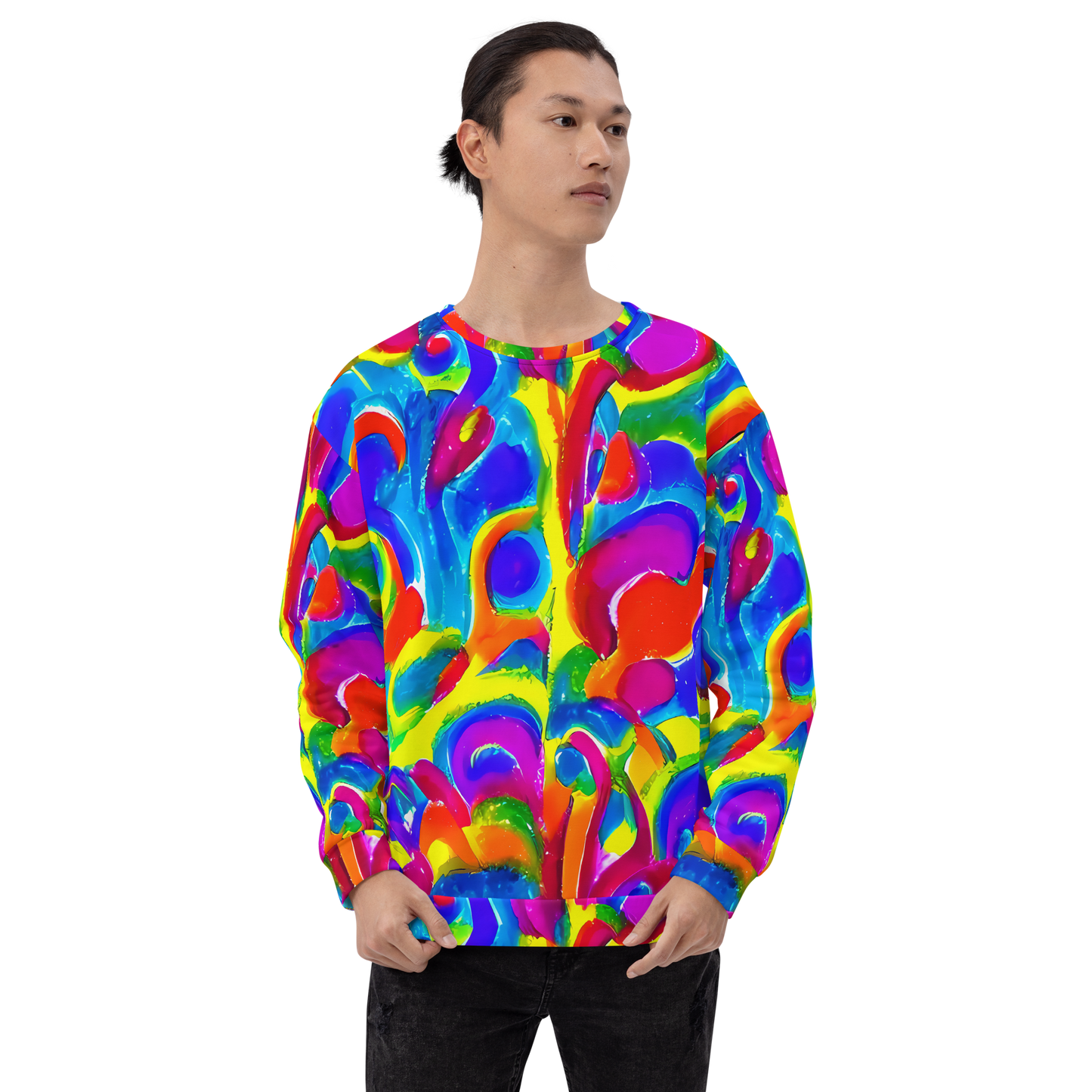 Sweatshirt - Psychedelic Splash