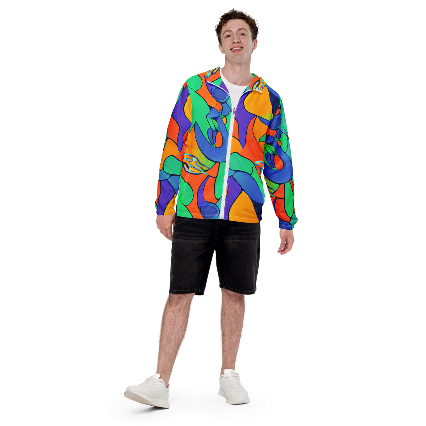 Men's Windbreaker - Archipenko Dream