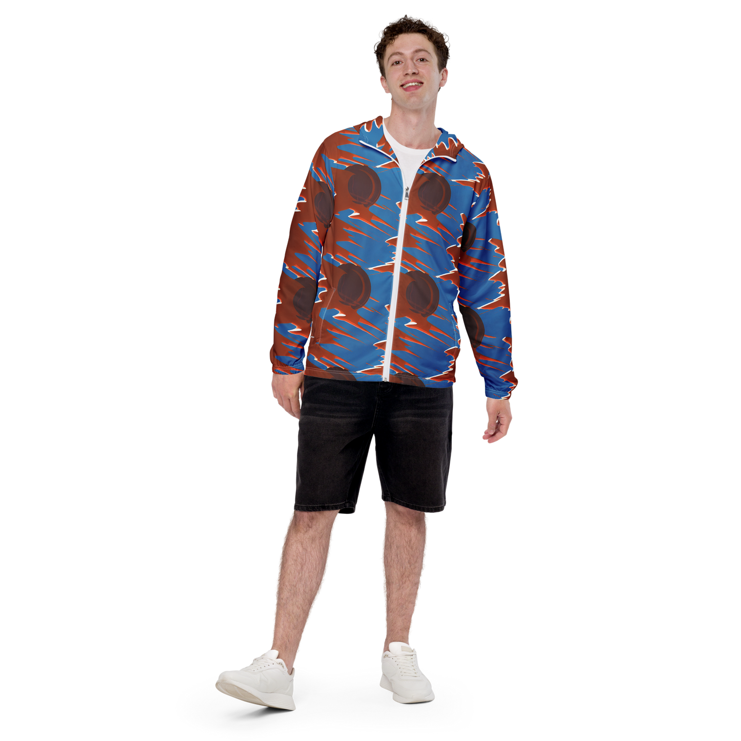 Men's Windbreaker - Desert Vortex