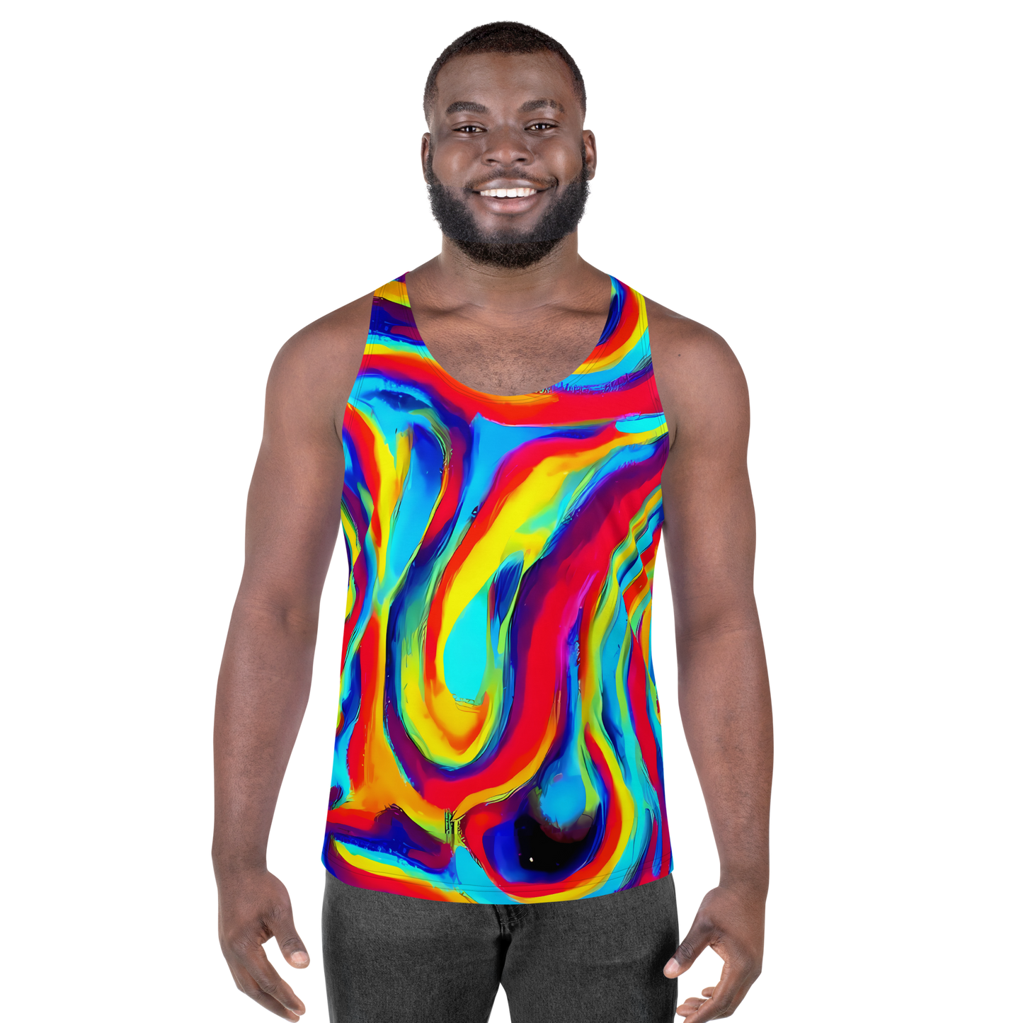 Men's Tank Top - Stael Swirls