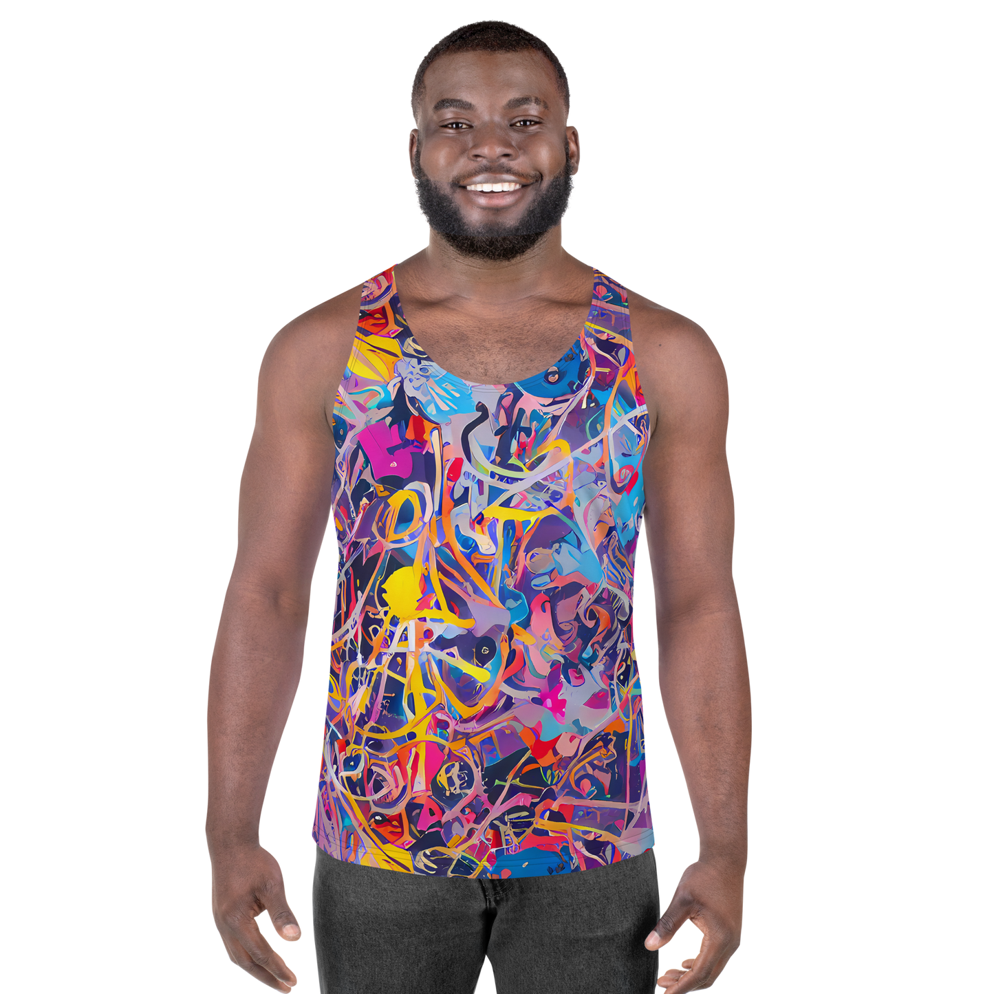 Men's Tank Top - Vibrant Fusion