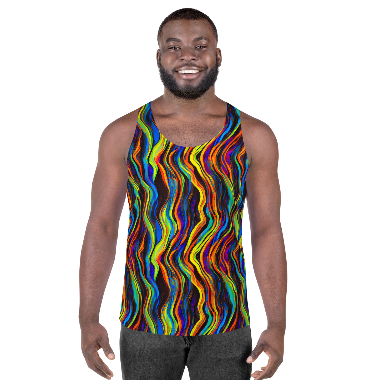 Men's Tank Top - Celestial Waves