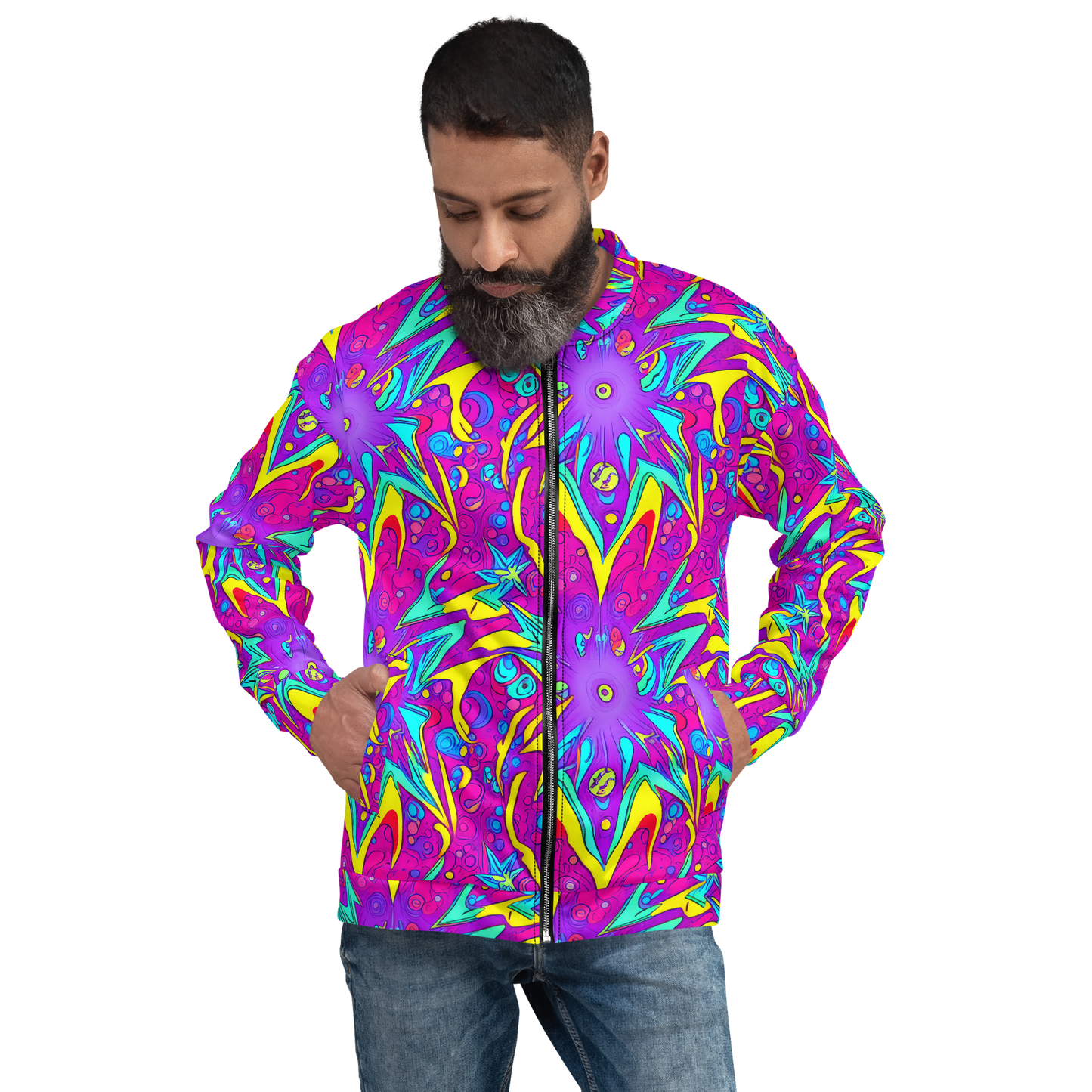 Bomber Jacket - Nebula Radiance