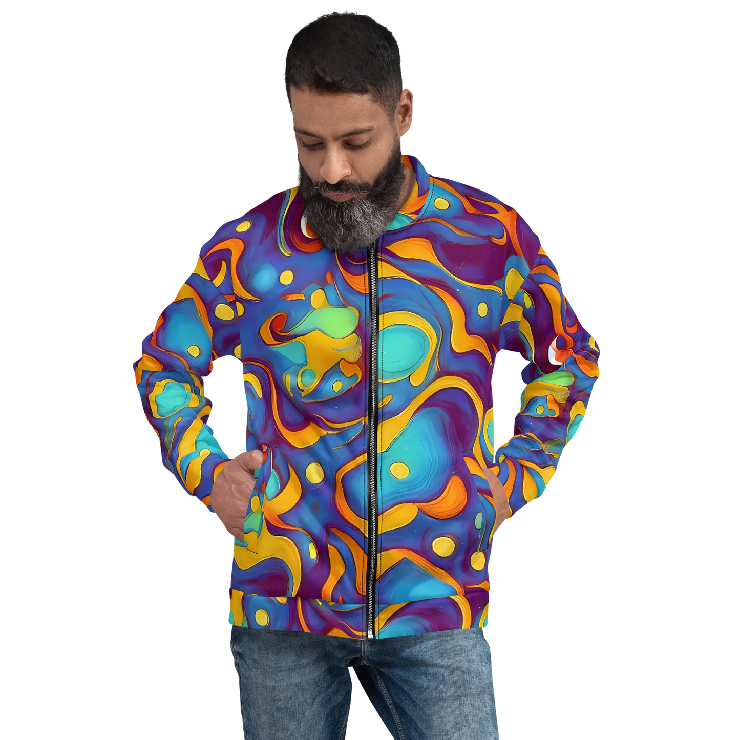 Bomber Jacket - Pelton Swirl