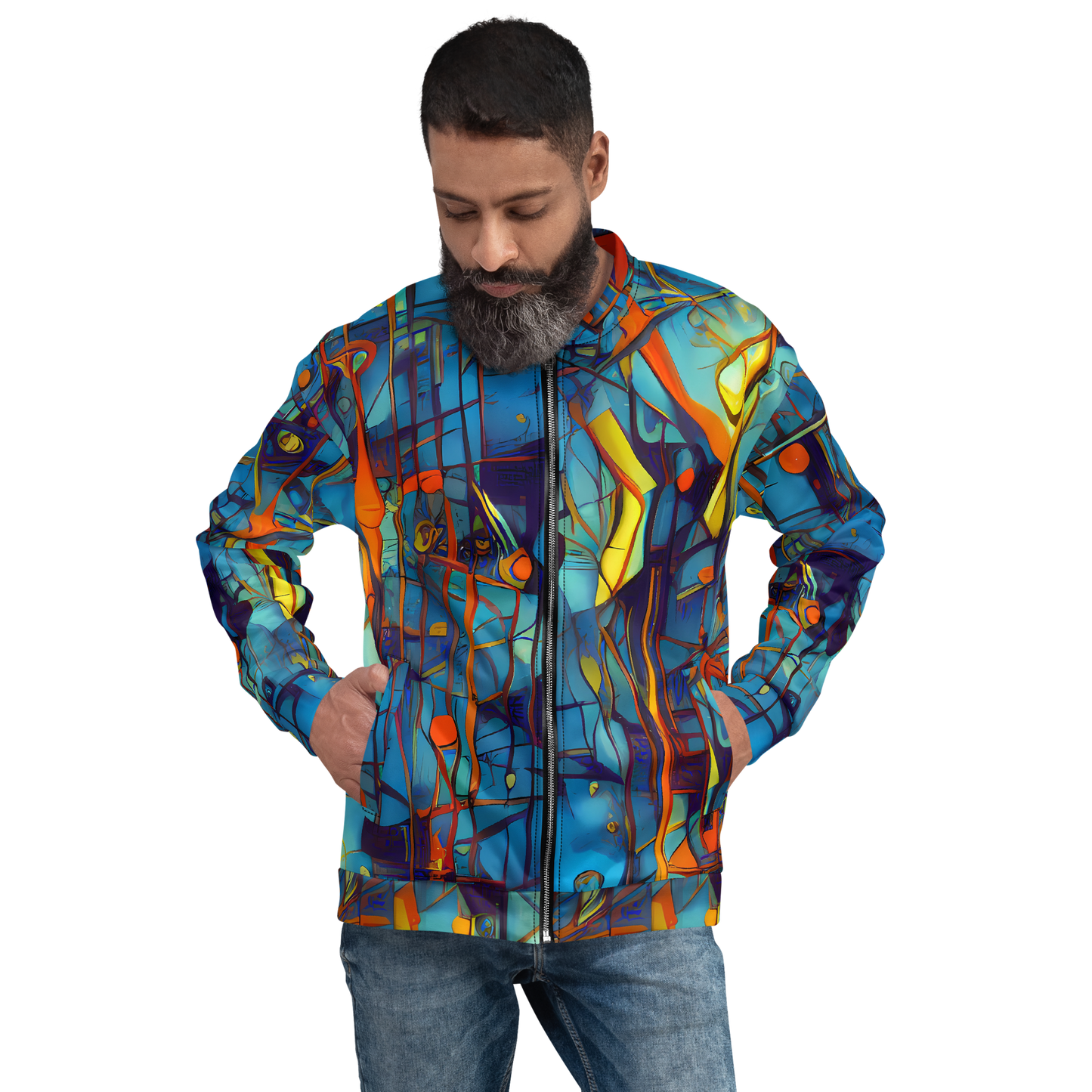 Bomber Jacket - Abstract Eddy