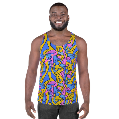 Men's Tank Top - Cosmic Curves