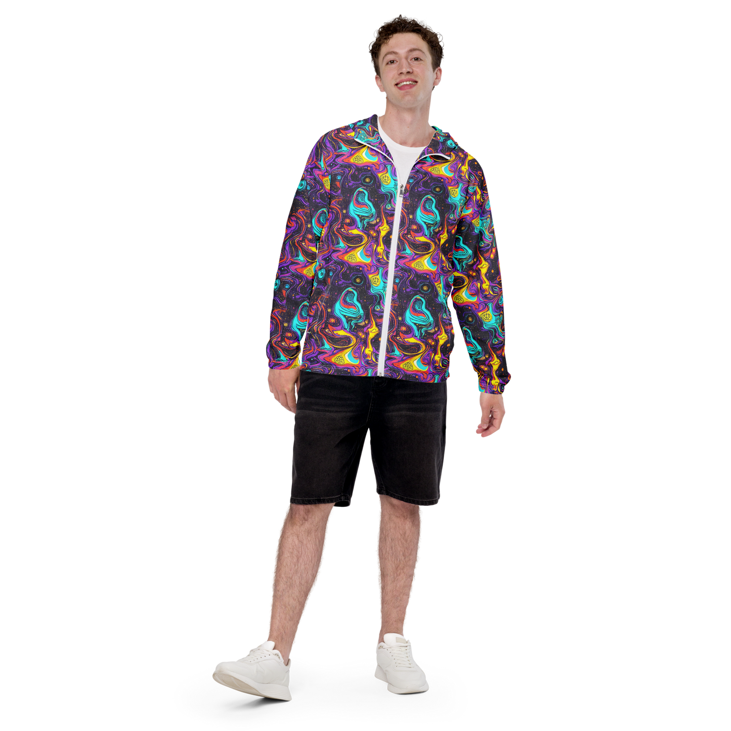 Men's Windbreaker - Hutty Nebula