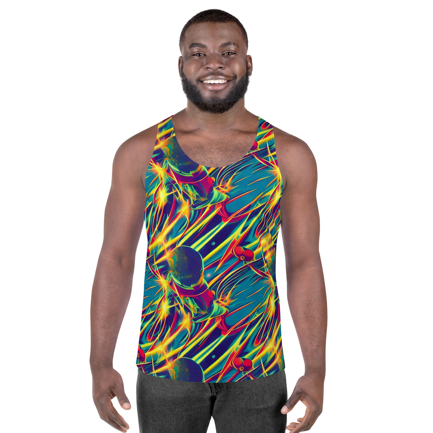 Men's Tank Top - Cosmic Inferno