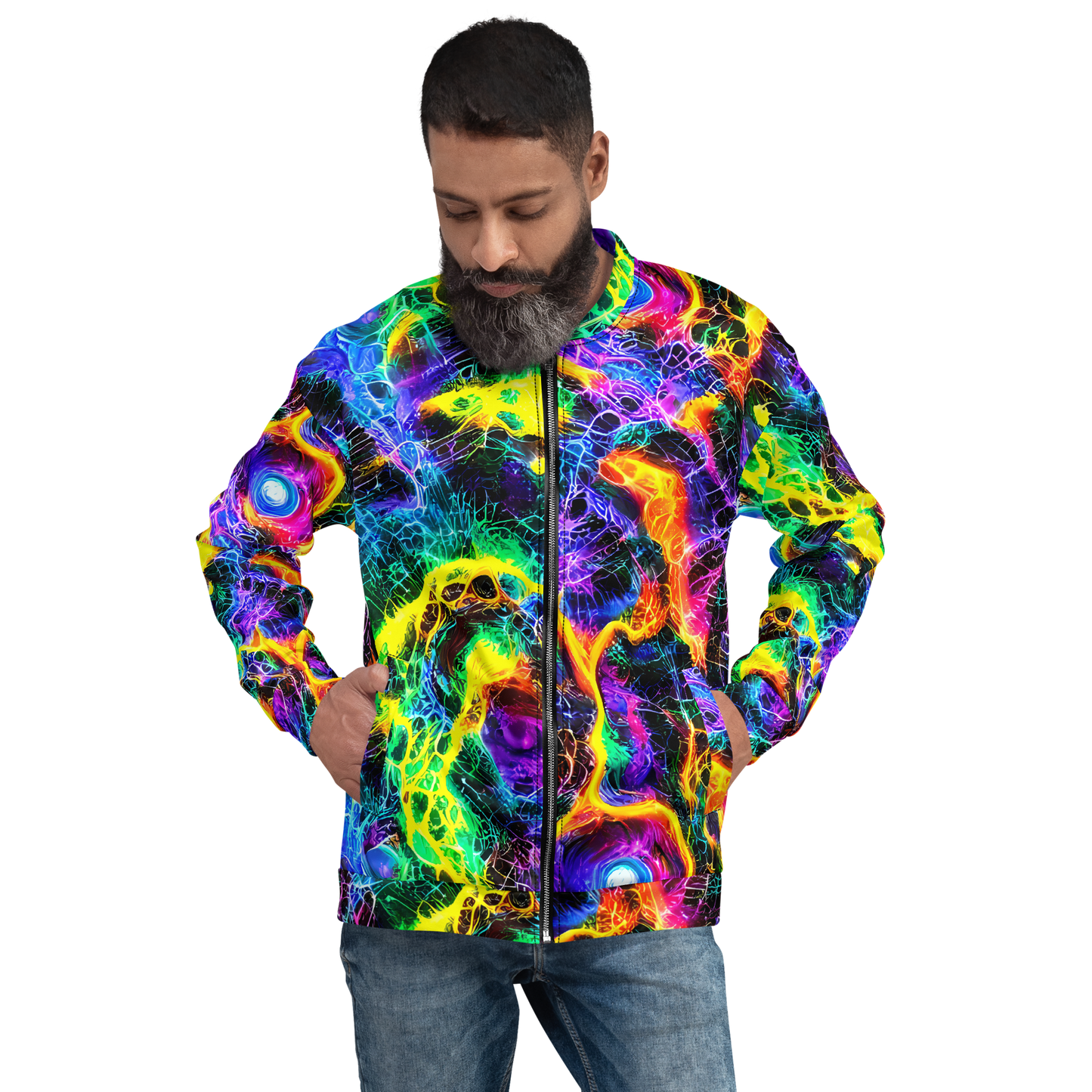Bomber Jacket - Vivid Veil