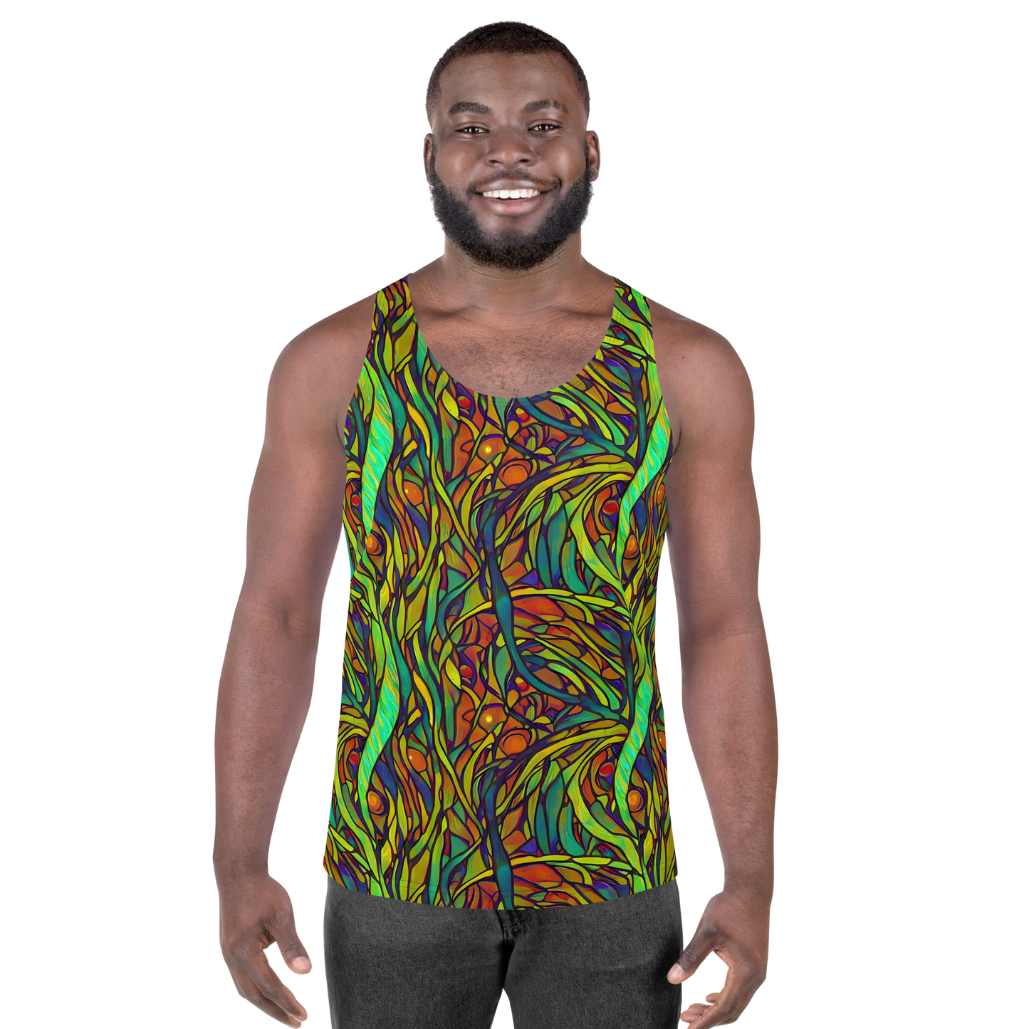 Men's Tank Top - Cosmic Garden