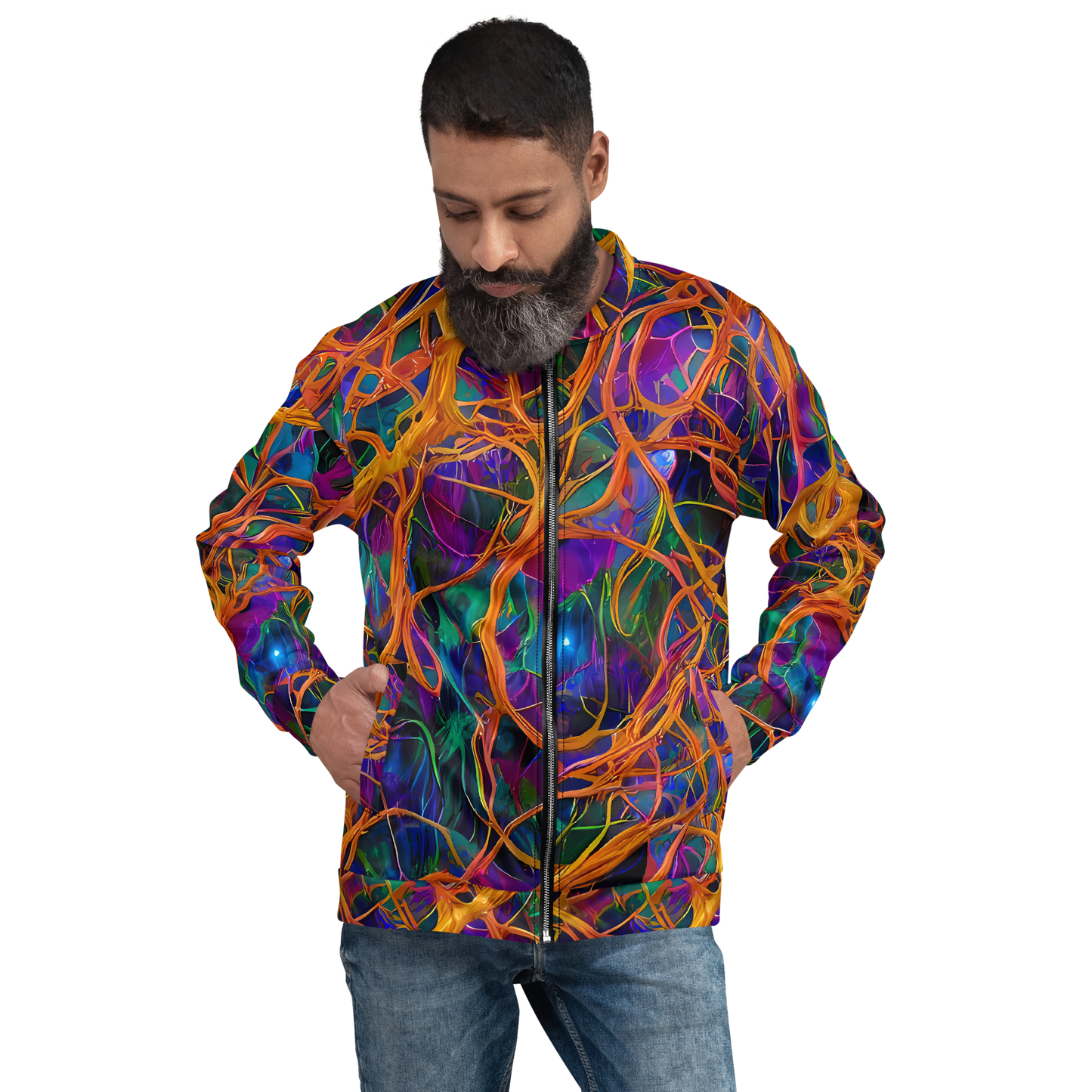 Bomber Jacket - Spectral Weave