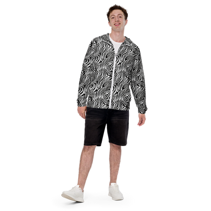 Men's Windbreaker - Warped Cosmos