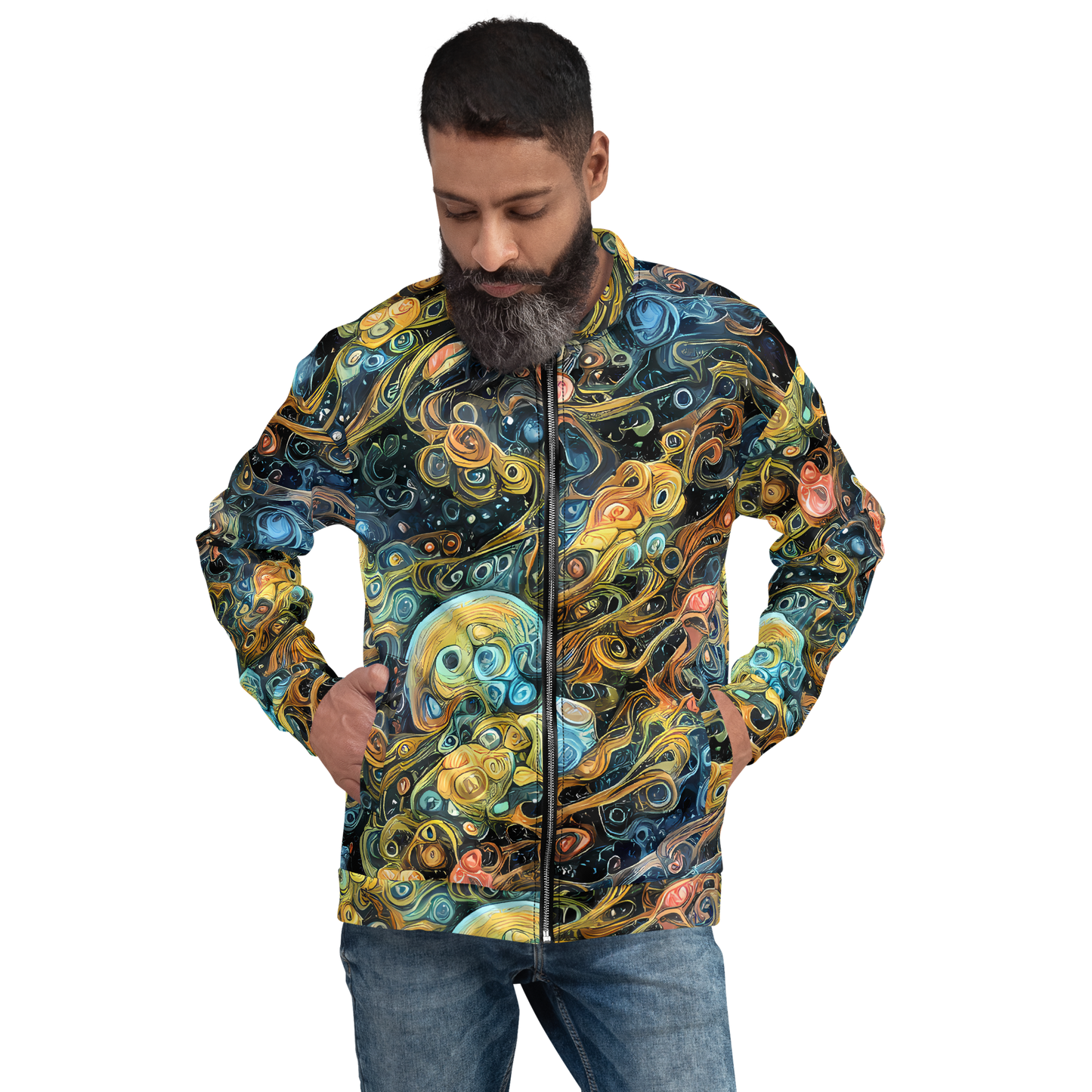 Bomber Jacket - Wild Cosmos