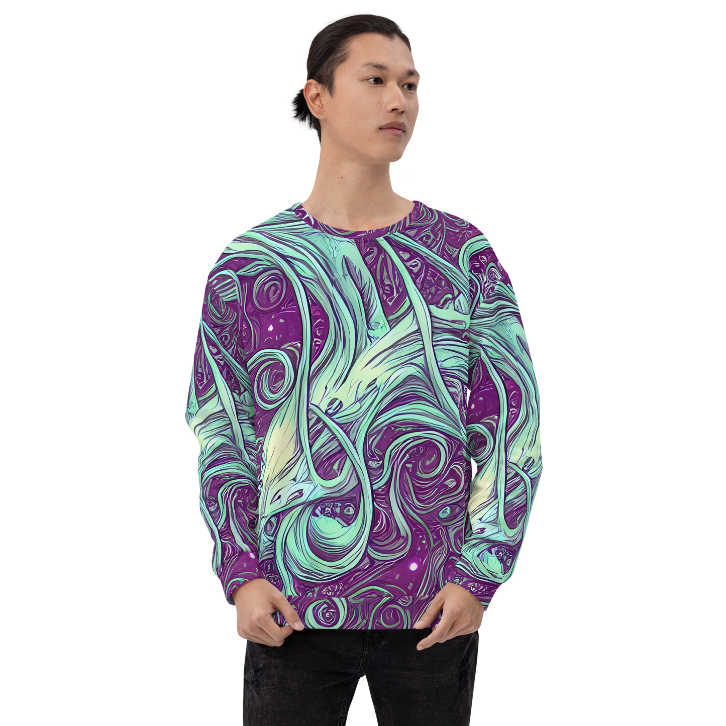 Sweatshirt - Temple Swirls