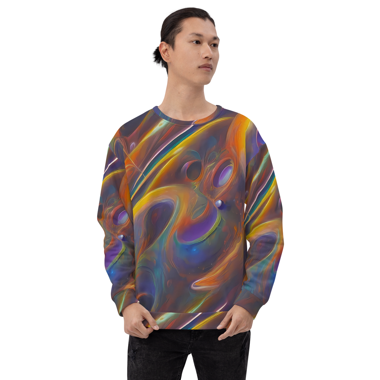 Sweatshirt - Pre-Raphaelite Ripple