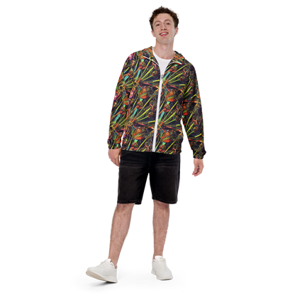 Men's Windbreaker - Psychedelic Deep Space