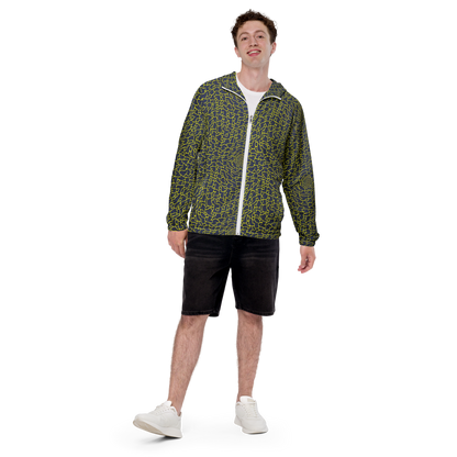 Men's Windbreaker - Nightshade Maze