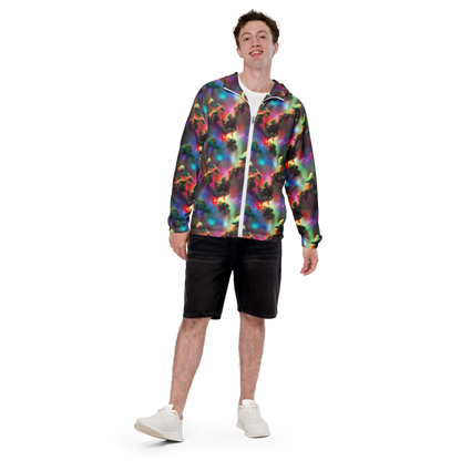 Men's Windbreaker - Nebula Dreams