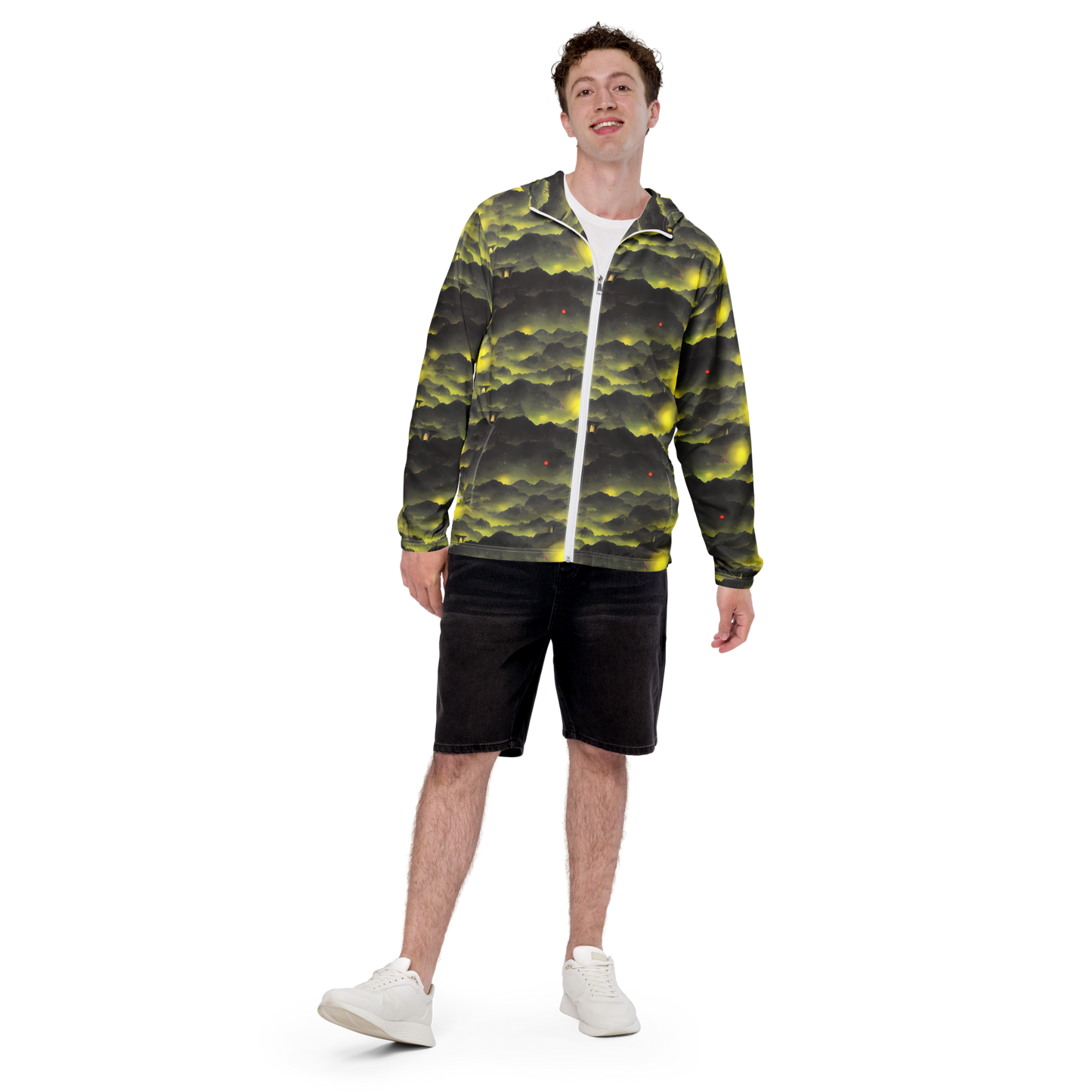 Men's Windbreaker - Spectral Isle