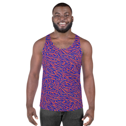 Men's Tank Top - Sapphire Swirl