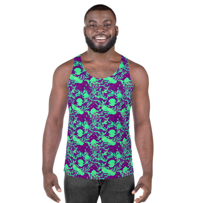 Men's Tank Top - Alien Ripples