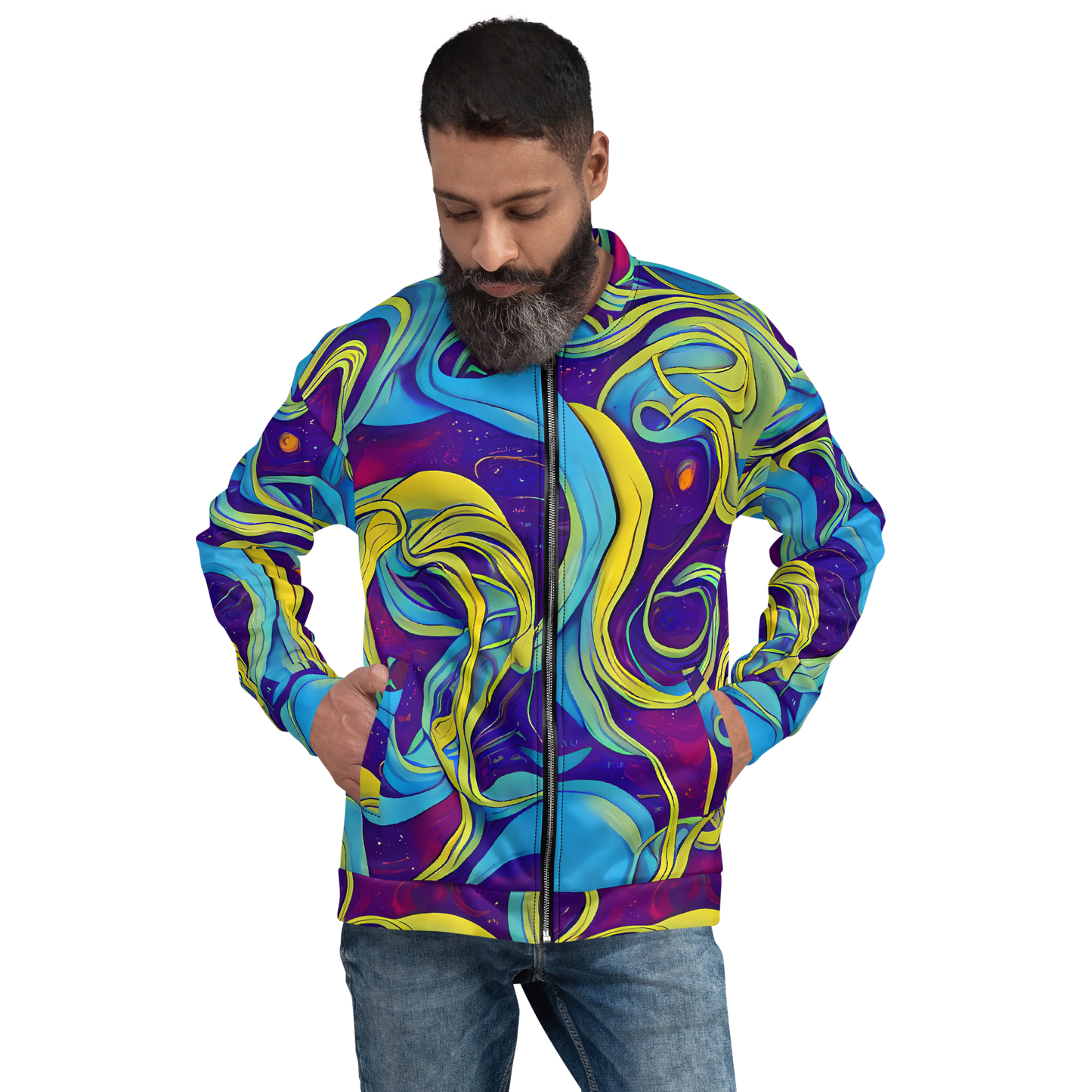 Bomber Jacket - Stellar Swirls