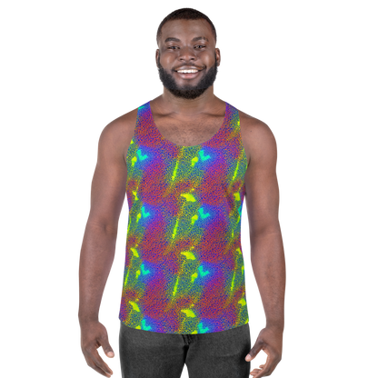 Men's Tank Top - Prismatic Web