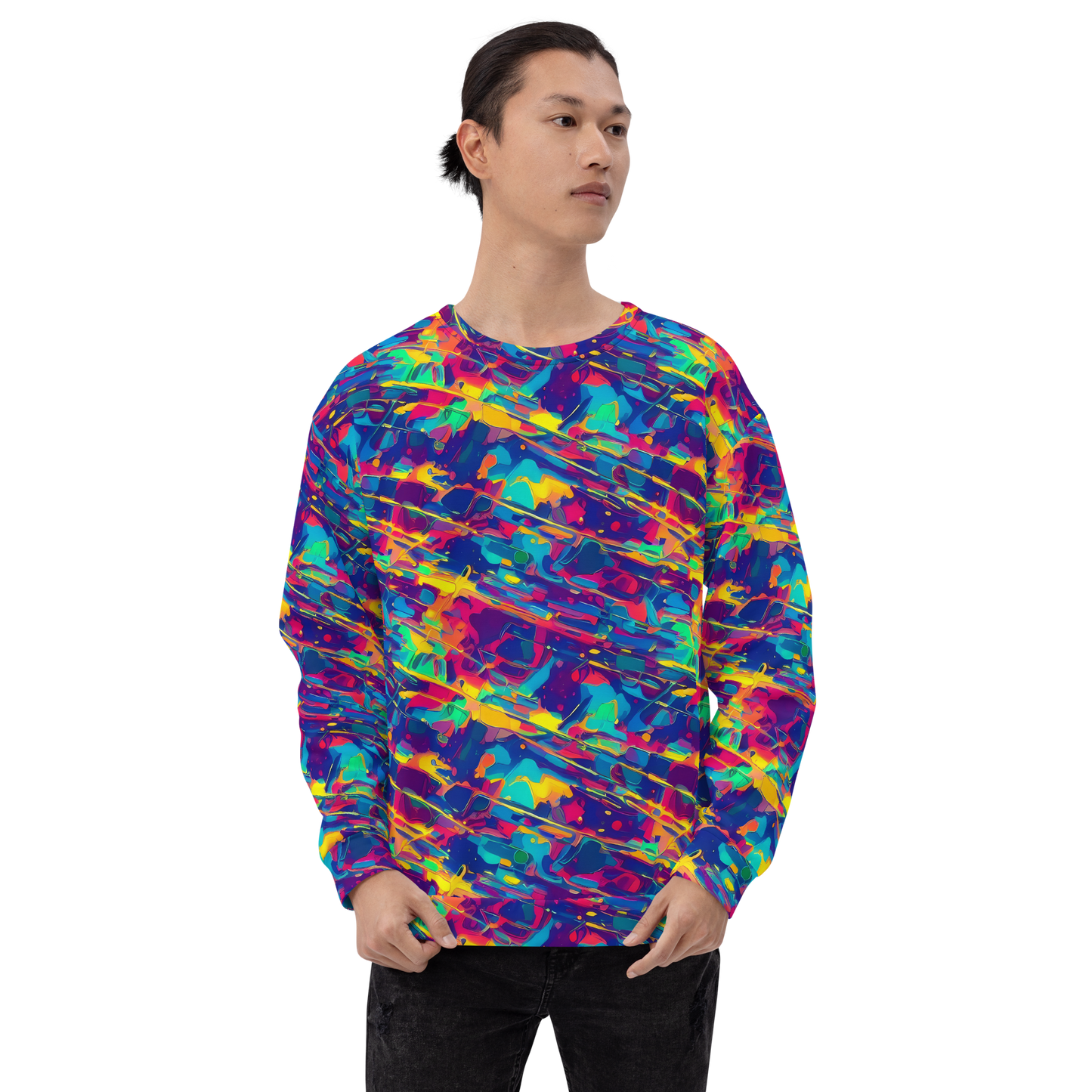 Sweatshirt - Spectrum Streaks