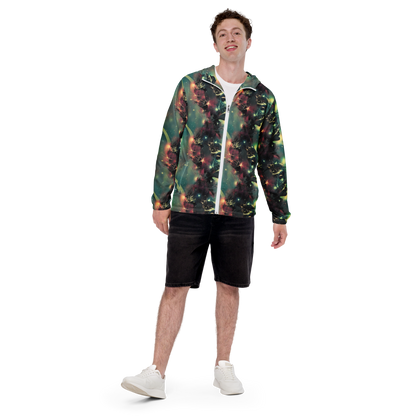 Men's Windbreaker - Galactic Serpent