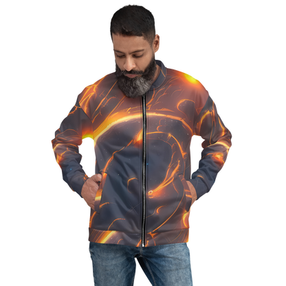 Bomber Jacket - Inferno Spirals