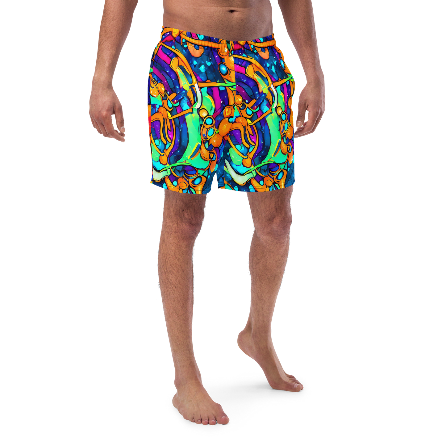 Swim Trunks - Iridescent Nebula