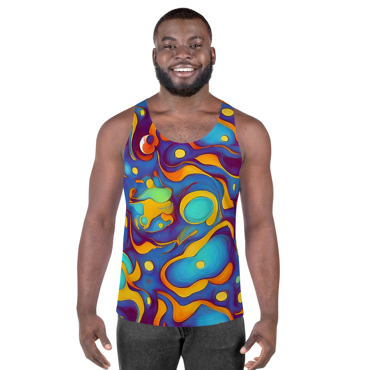 Men's Tank Top - Pelton Swirl