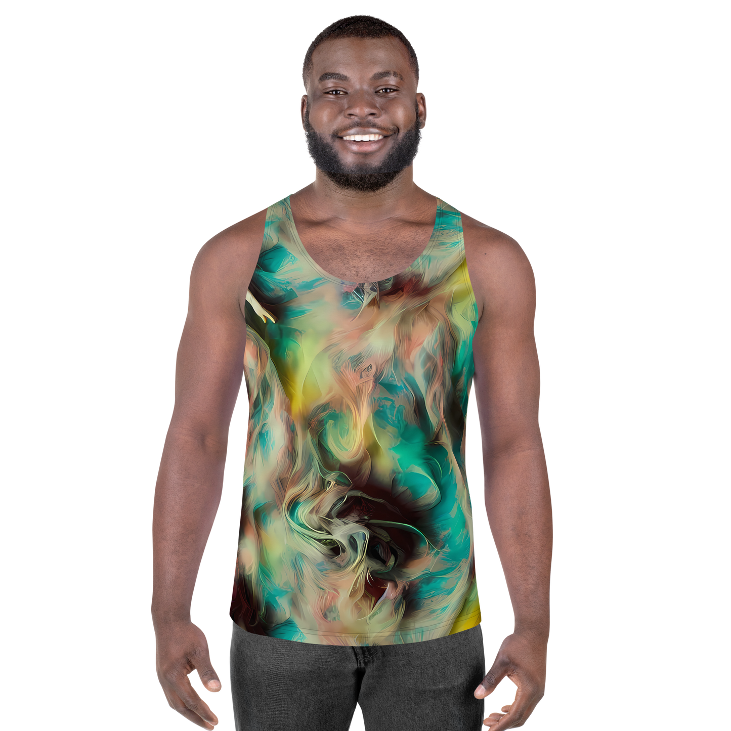 Men's Tank Top - Enchanted Fusion