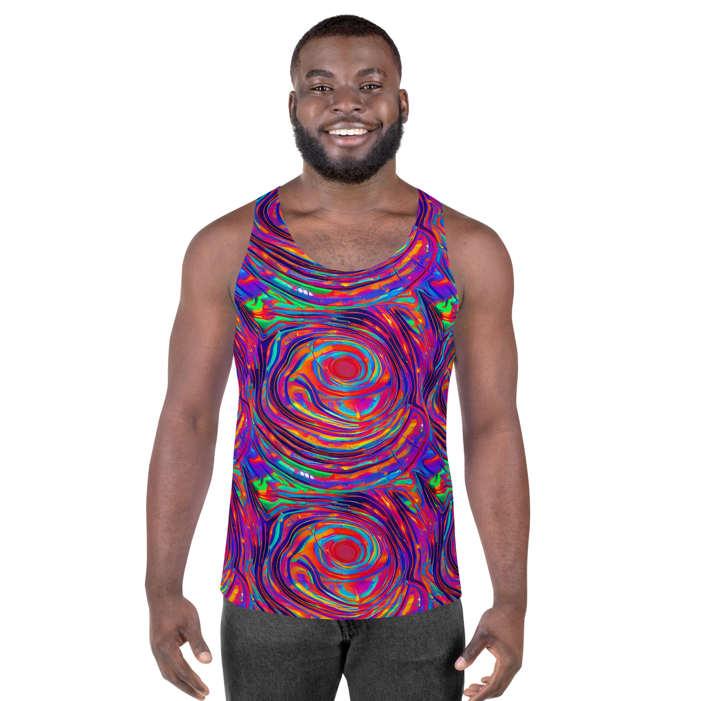 Men's Tank Top - Quantum Spiral