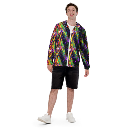 Men's Windbreaker - Galactic Flamenco