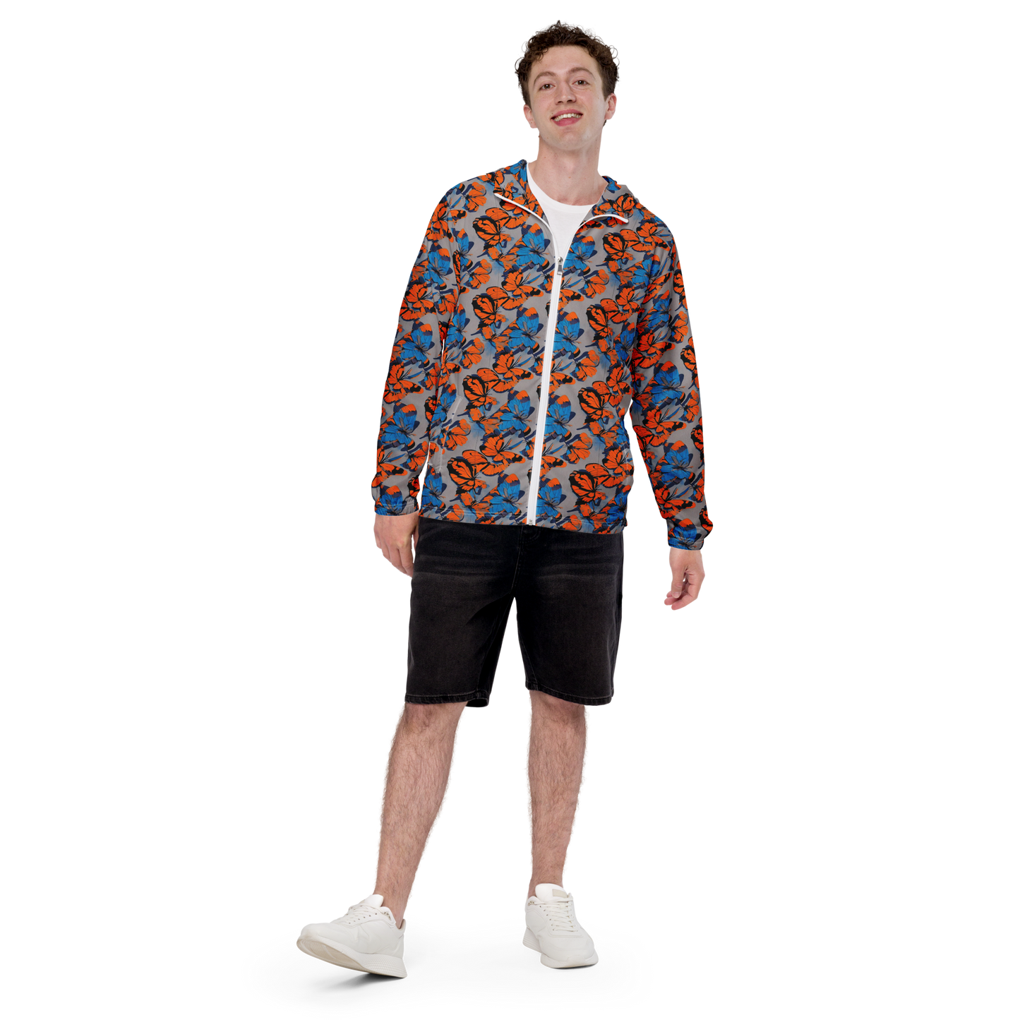 Men's Windbreaker - Flutter Wave