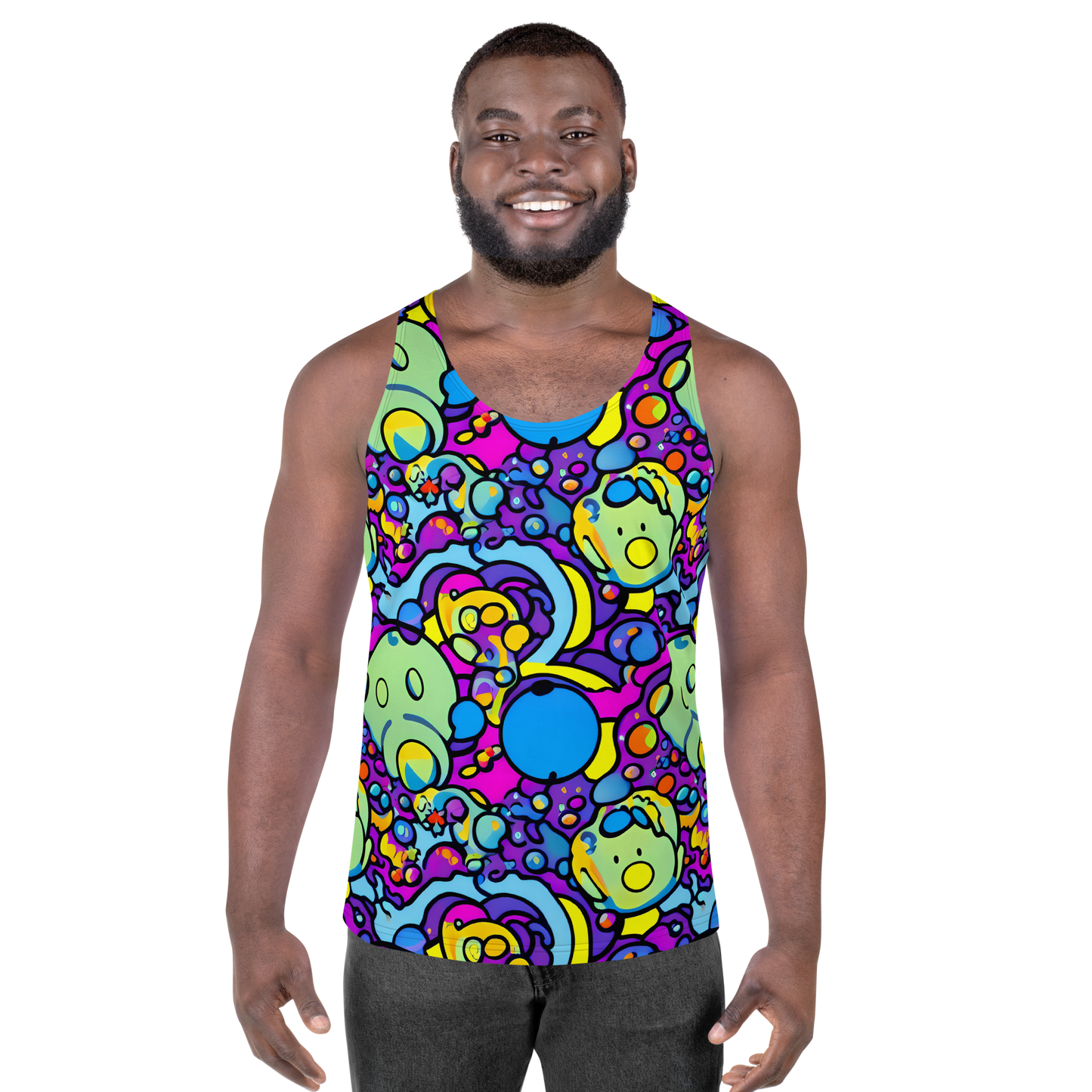 Men's Tank Top - Enchanted Orbs