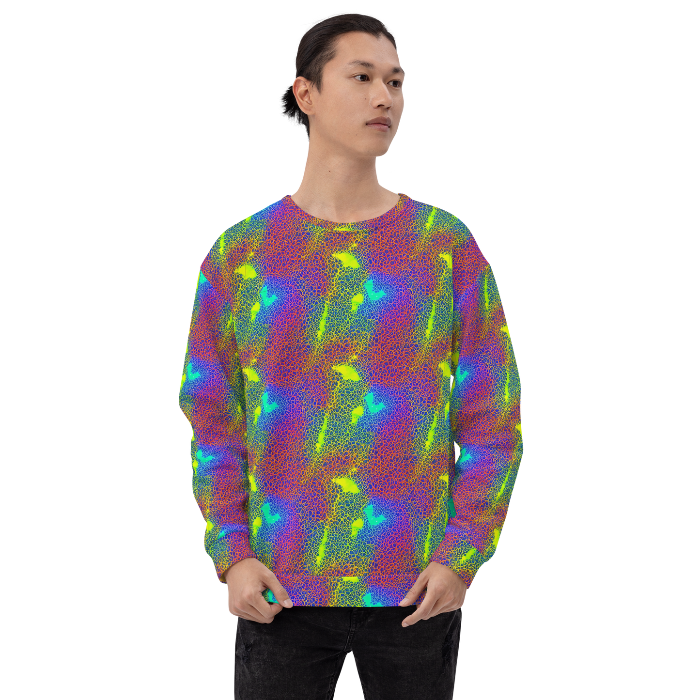 Sweatshirt - Prismatic Web