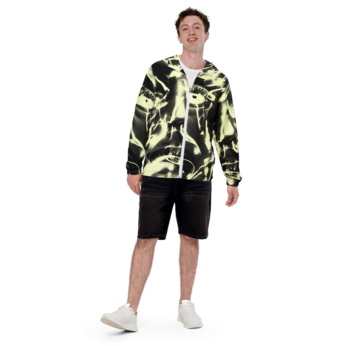 Men's Windbreaker - Visionary Flux