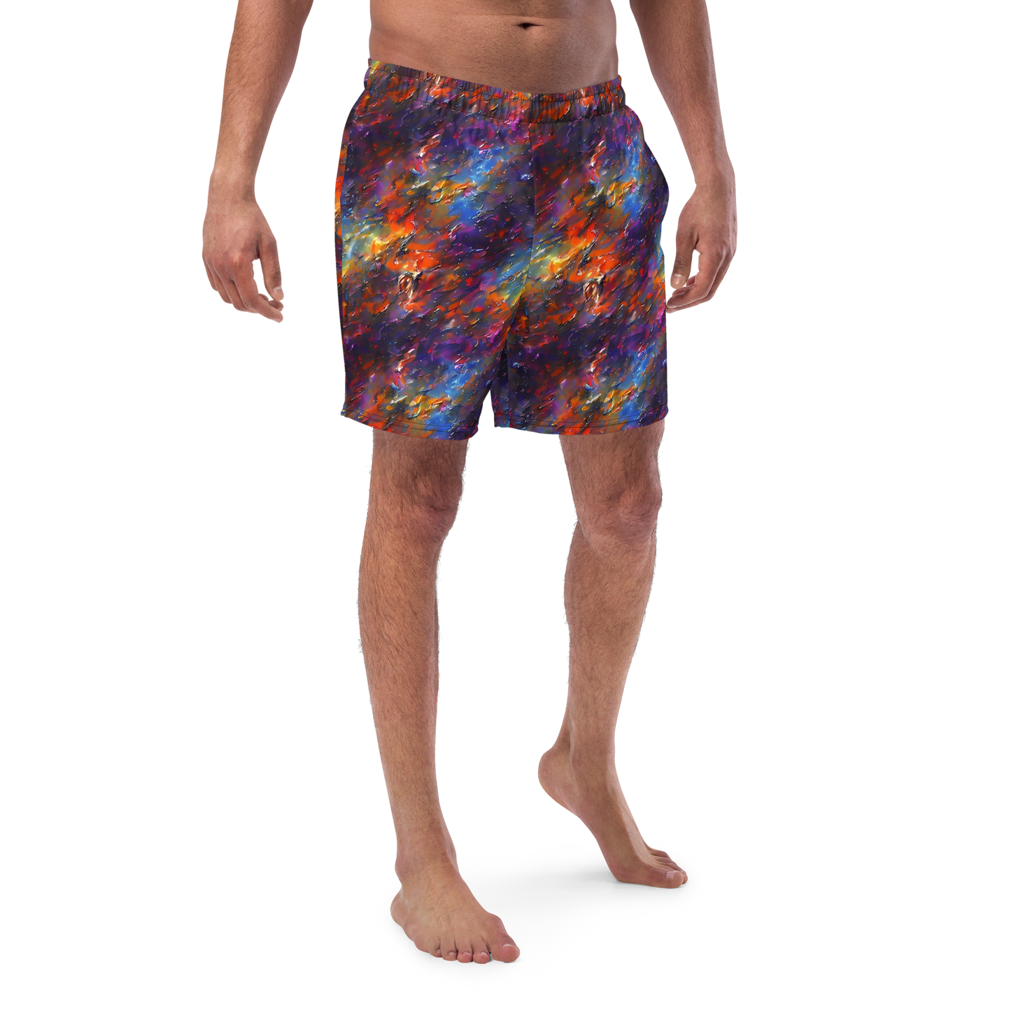 Swim Trunks - Auroral Ripples