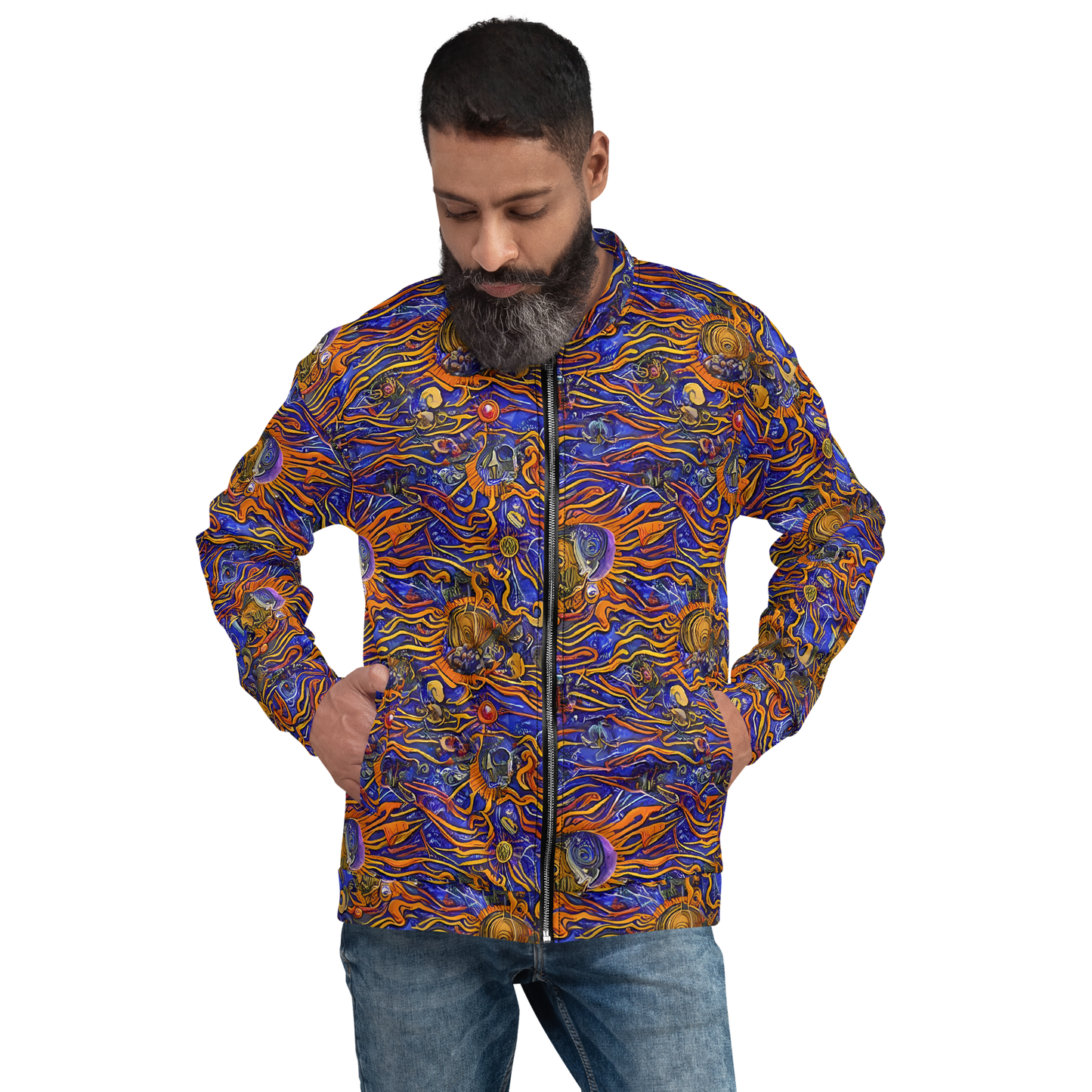 Bomber Jacket - Mantegna Swirl