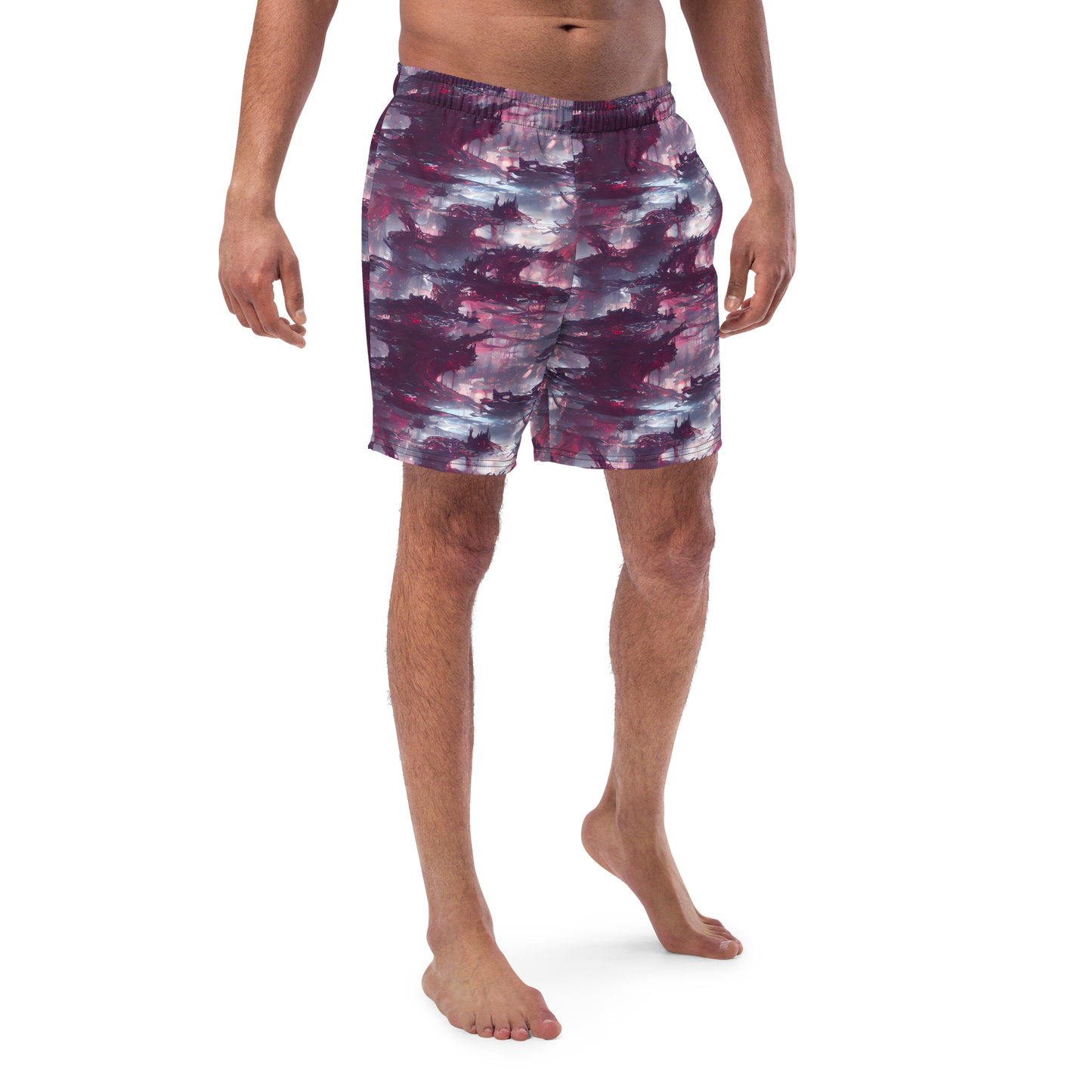Swim Trunks - Twilight Fortresses