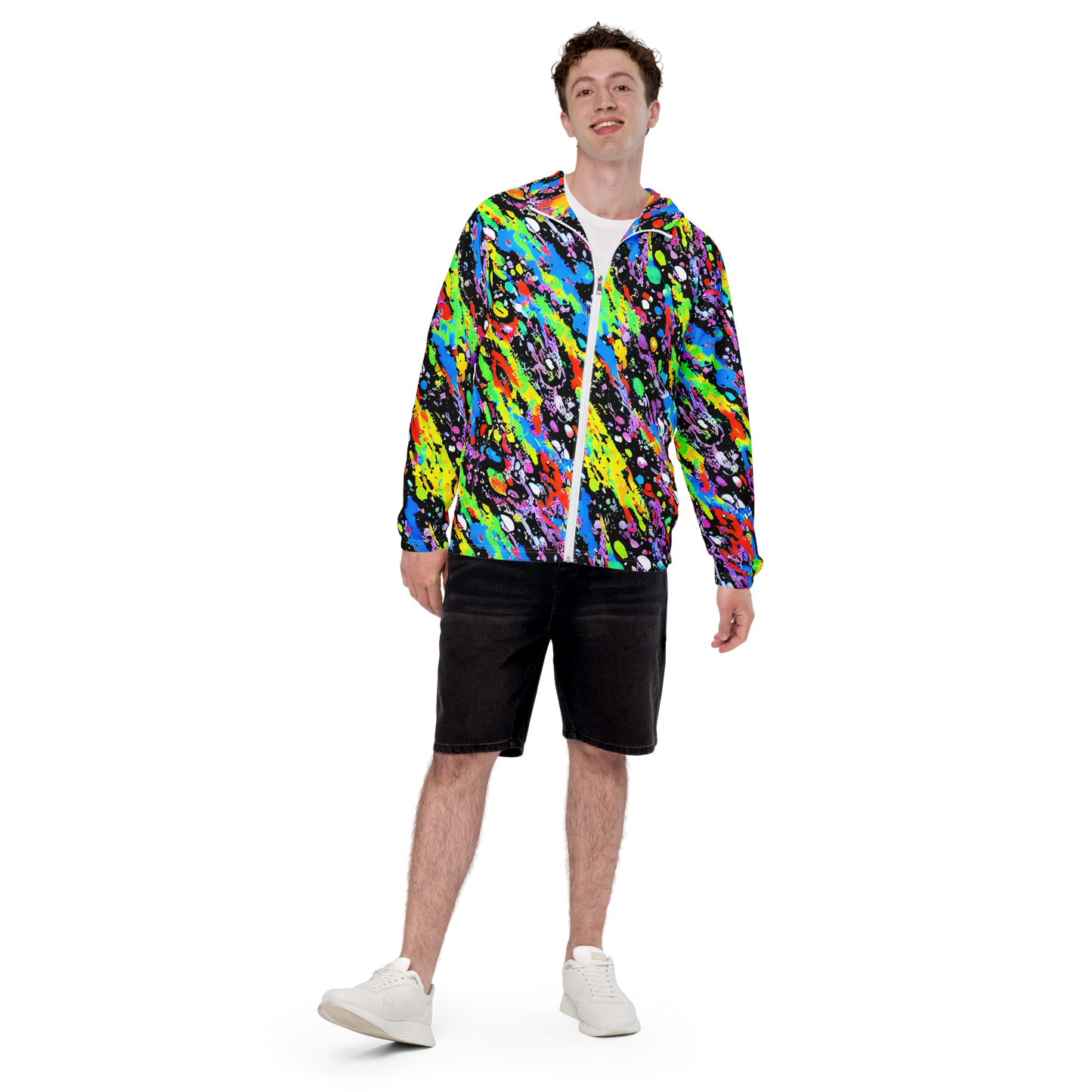 Men's Windbreaker - Pollock Pulse