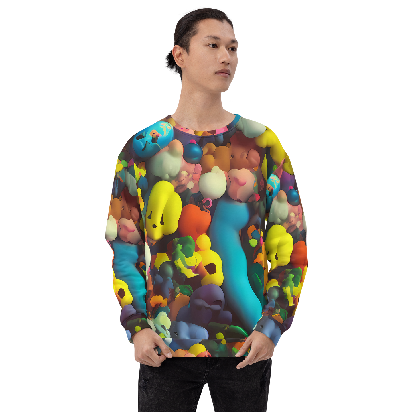 Sweatshirt - Bubble Pop Art